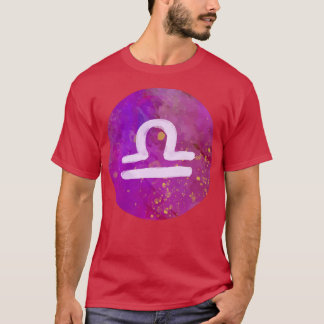 Frauen Libra Astrologie für ihr Horoskop Zodiac  T-Shirt