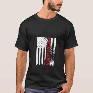 Frauen Liebe Amerika ich Hass Alle Männer T Shirt 