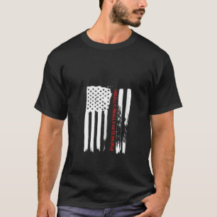 Frauen Liebe Amerika Ich hasse Menschen Tshirt Fu