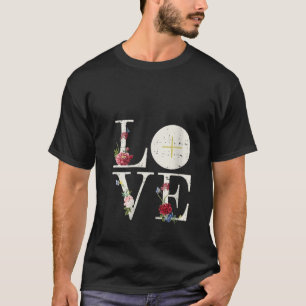 Frauen Liebe Eucharistie Erste Heilige Kommunion C T-Shirt