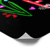 Frauen Liebe Gogo Life Daisy Blume Niedlich Poster (Ecke)