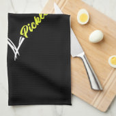 Frauen Liebe Pickleball - niedliches Pickleball-Sp Geschirrtuch (Viertel Falte)