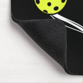 Frauen Liebe Pickleball - niedliches Pickleball-Sp Mousepad (Ecke)