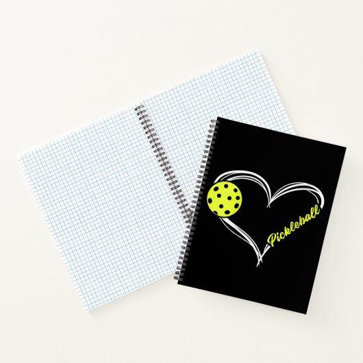Frauen Liebe Pickleball - niedliches Pickleball-Sp Notizblock (Innenseite)