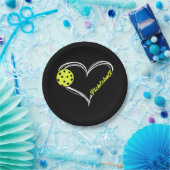 Frauen Liebe Pickleball - niedliches Pickleball-Sp Pappteller (Party)