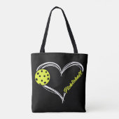 Frauen Liebe Pickleball - niedliches Pickleball-Sp Tasche (Rückseite)