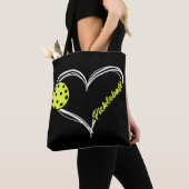 Frauen Liebe Pickleball - niedliches Pickleball-Sp Tasche (Von Nahem)