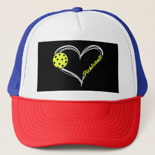 Frauen Liebe Pickleball - niedliches Pickleball-Sp Truckerkappe