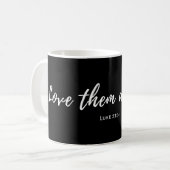 Frauen Liebe sie jedenfalls Luke 23 34 Christlich  Kaffeetasse (Vorderseite Links)