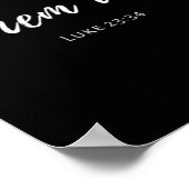 Frauen Liebe sie jedenfalls Luke 23 34 Christlich  Poster (Ecke)