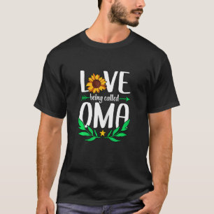 Frauen Liebe wird als Oma Mama Frauentag bezeichne T-Shirt