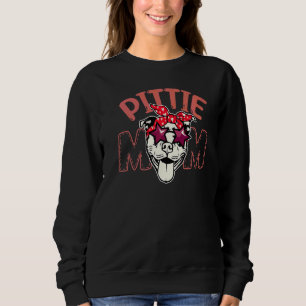 Frauen lieben Hundehalter Pitbull Mama Pittie Mama Sweatshirt