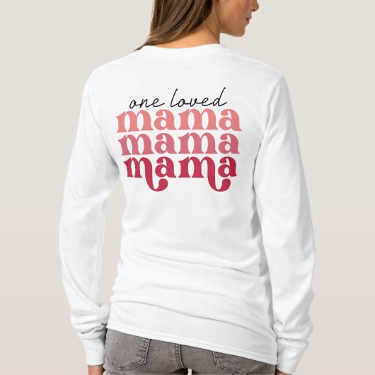 Frauen lieben Mama T-Shirt (Rückseite)