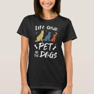 Frauen Liebliche Hundehalter lustiges Zitat Premiu T-Shirt