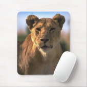 Frauen Lioness Löwe Gift Mousepad (Mit Mouse)