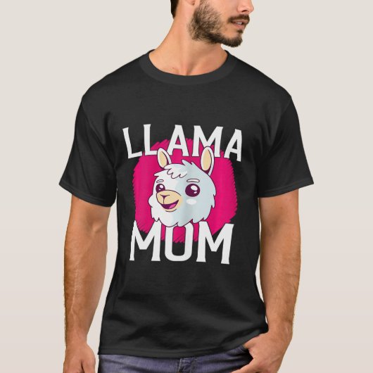 Frauen Llamamutter T-Shirt (Vorderseite)