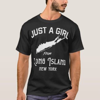 Frauen Long Island New York Souvenir for Women, Gi T-Shirt