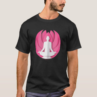 Frauen Lotus Gray Yoga 2 T-Shirt