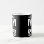 Frauen lustig, ich bin eine Mama und Ärztin Funny Kaffeetasse (Mittel)