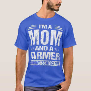 Frauen lustig, ich bin eine Mama und ein Bauer, de T-Shirt