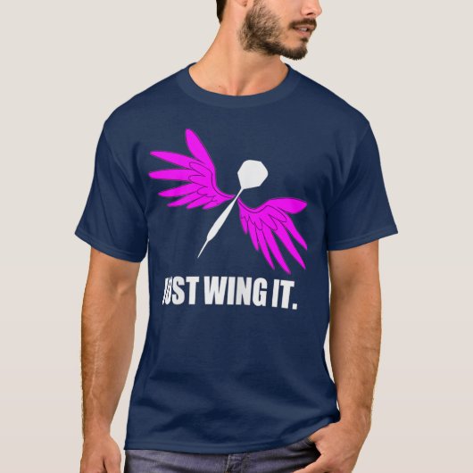 Frauen lustig, wie ich Darts Teammate Dart spiele T-Shirt (Vorderseite)