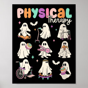 Frauen Lustiger Geist Physiotherapie Pt Physikalis Poster