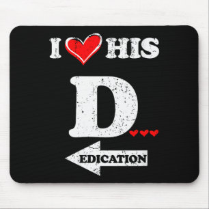 Frauen Lustiger Valentinstag Paar Passend Ich Lieb Mousepad