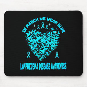 Frauen-Lymphödem-Krankheitsmonat Im Mai Tragen Wir Mousepad