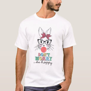 Frauen machen sich keine Sorgen, dass sie sich hop T-Shirt