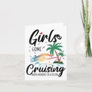 Frauen Mädchen beim Cruising Erinnerungen für ein  Karte