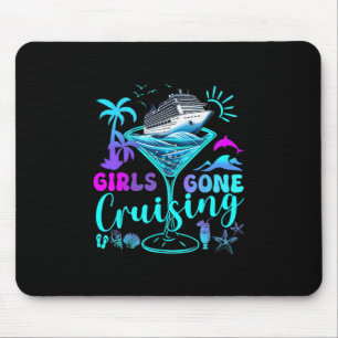 Frauen Mädchen beim Kreuzfahrt-Urlaub Matching-Kre Mousepad