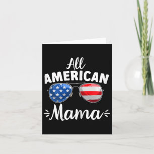 Frauen Mädchen ganz Amerika 4. Juli Karte