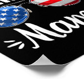 Frauen Mädchen ganz Amerika 4. Juli Poster (Ecke)