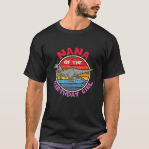 Frauen Mädchen Geburtstag I Nana I Velociraptor I  T-Shirt