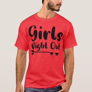 Frauen Mädchen Nacht aus Pfeil Verlobung passend J T-Shirt