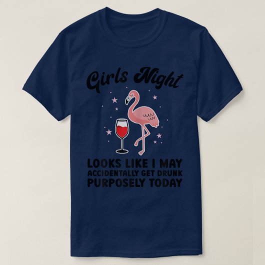 Frauen Mädchen Nacht sieht so aus, als könnte ich  T-Shirt (Design vorne)