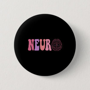 Frauen Mädchen Neurologie Neurochirurgie Neuroneur Button