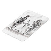 Frauen Magnet (Linke Seite)