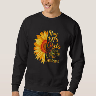 Frauen Mai Mädchen 1975 47. Geburtstag 47 Jahre al Sweatshirt