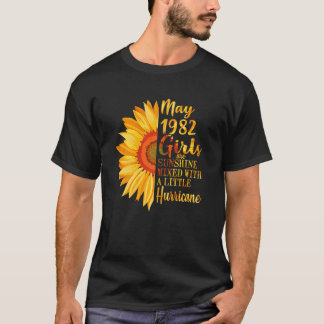 Frauen Mai Mädchen 1982 40. Geburtstag 40 Jahre al T-Shirt