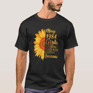 Frauen Mai Mädchen 1984 38. Geburtstag 38 Jahre al T-Shirt