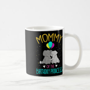 Frauen Mama des Geburtstags Prinzessin Elefant Geb Kaffeetasse