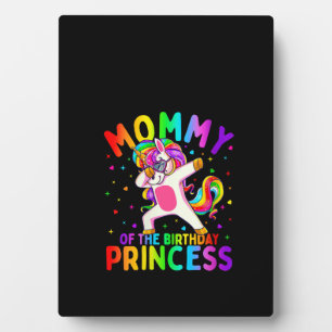 Frauen Mama des Geburtstags Prinzessin Mädchen Dab Fotoplatte