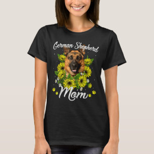 Frauen Mama Muttertag Deutsche Schäferhunde Mama T-Shirt