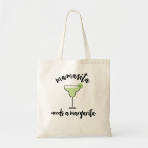 Frauen Mamasita Needs Margarita Funny Mama Life V Tragetasche