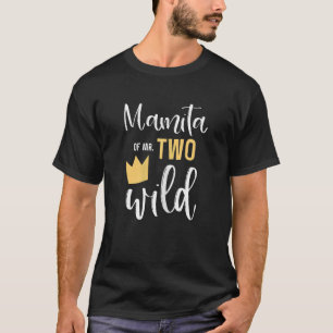 Frauen Mamita von Two Wild 2. Geburtstag Party Th. T-Shirt