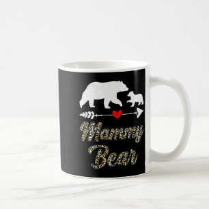 Frauen Mammy-Bär Leopard lustiger Muttertag Bär Cu Kaffeetasse