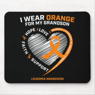 Frauen Männer, die ich Orange für meine Entenson L Mousepad