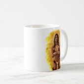 Frauen Männer Emily Ratajkowski in Ferrero Rocher  Kaffeetasse (VorderseiteRechts)
