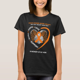 Frauen Männer Kinder in Erinnerung an meine Mama L T-Shirt